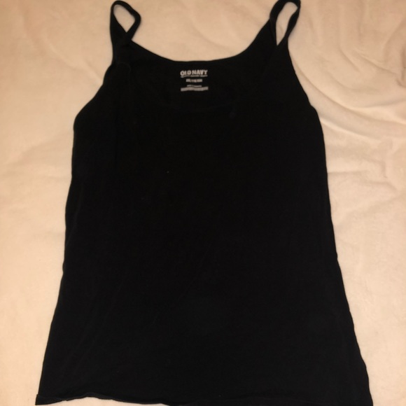 Plain black plus size tank top - Picture 1 of 1